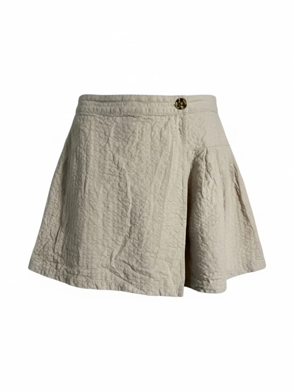 Urban Outfitters Wrap over Skirt with Tortoise Button NWT